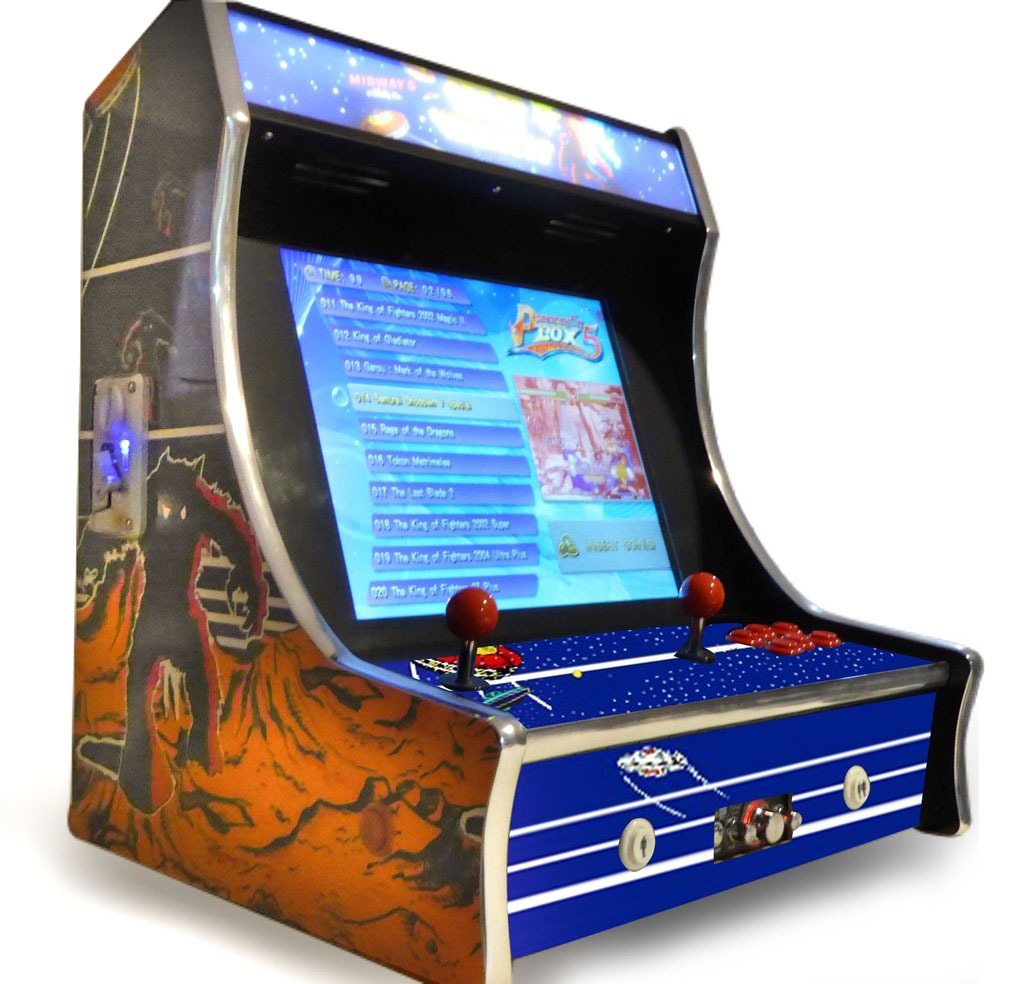 Cocktail Arcade Machine Bartop Tabletop Two Players Arcade 960-in-1 ...