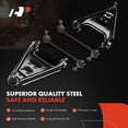 thumbnail image 4 of A-Premium Set of 4, Front Lower Control Arm, Sway Bar Link, Compatible with Smart Fortwo 2008-2016, 4 of 5
