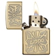 thumbnail image 3 of *Zippo 28450 High Polish Brass Ornament Lighter, 3 of 4
