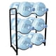 thumbnail image 2 of Estante Organizador para 6 Garrafones de Agua Metálico Color Negro de 3 Niveles, 2 of 7
