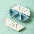 thumbnail image 4 of Triangle 6 In 1 Making And Storage Non Stick Rice For Seaweed Coriander Rice (Blue) Glass Bakeware Set Bakeware Organizer for Cabinet Set Bakeware with Lids Ceramic Baking Sheets for Oven Nonstick Set, 4 of 9