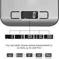 thumbnail image 5 of Stainless Steel Kitchen Scale Electronic Weighing 5Kg Household Mini Gram, 5 of 7