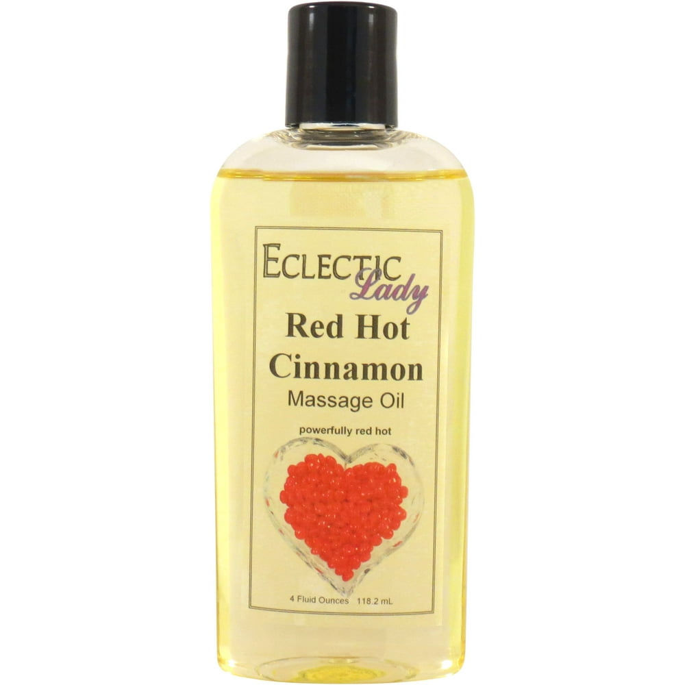 Red Hot Cinnamon Massage Oil, 4 oz