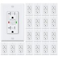 thumbnail image 1 of GFCI Outlets ELECTECK, paquete de 20 amperios, resistente a manipulaciones, color blanco, 1 of 7
