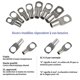 thumbnail image 2 of 60 uds. De terminales eléctricos de cobre estañado, orificio de perno, conectores SC de crimpado/soldadura para Cable de 6m㎡ 8m㎡ 10m㎡ 16m㎡ 25m㎡ Vhermosa YQ-0365, 2 of 4