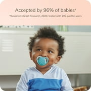 NUK Orthodontic Pacifiers, 0-6 Months, 3 Count