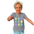 thumbnail image 4 of TIMIFIS T-Shirt de Pâques pour Tout-Petits Garçons Filles T-Shirts Graphiques Été Imprimé Œufs Mignons Col Rond Manches Courtes, 3 Ans, 4 of 4