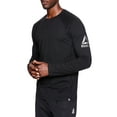 thumbnail image 3 of Reebok Men's and Big Men's Active Long Sleeve Warm-Up Training Crew, up to Size 3XL, 3 of 4