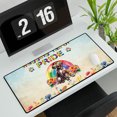 thumbnail image 3 of Wagging Tail German Shorthaired Pointer Celebrates Rainbow Pride Month LGBT LGBTQ+ Desk Mat Full Keyboard Mouse Pad GSP Lover Dog Gift Large Mousepad - 01003, 3 of 5