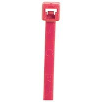 Partners Brand Colored Cable Ties,5-1/2",FL Pink,PK1000 CT433L
