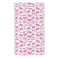 thumbnail image 1 of Fotbe Pink bows Toalla Premium con Patrón, Toalla de Microfibra de Secado Rápido, Ligera y Altamente Absorbente (27.5x16in), Ideal para Uso Diario, 1 of 6