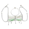 thumbnail image 1 of Mujer cadena de carrocería cadena de sujetador bikini joyería novedosa cadena de bikini cadena de bikini para conciertos de fiesta temáticos rave, 1 of 8