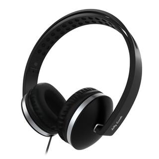 On Ear Headphones with Mic, Jelly Comb Foldable Corded Headphones Wired Headsets with Microphone, Volume Control for Cell Phone, Tablet, PC, Laptop, MP3/4, Video Game (black)