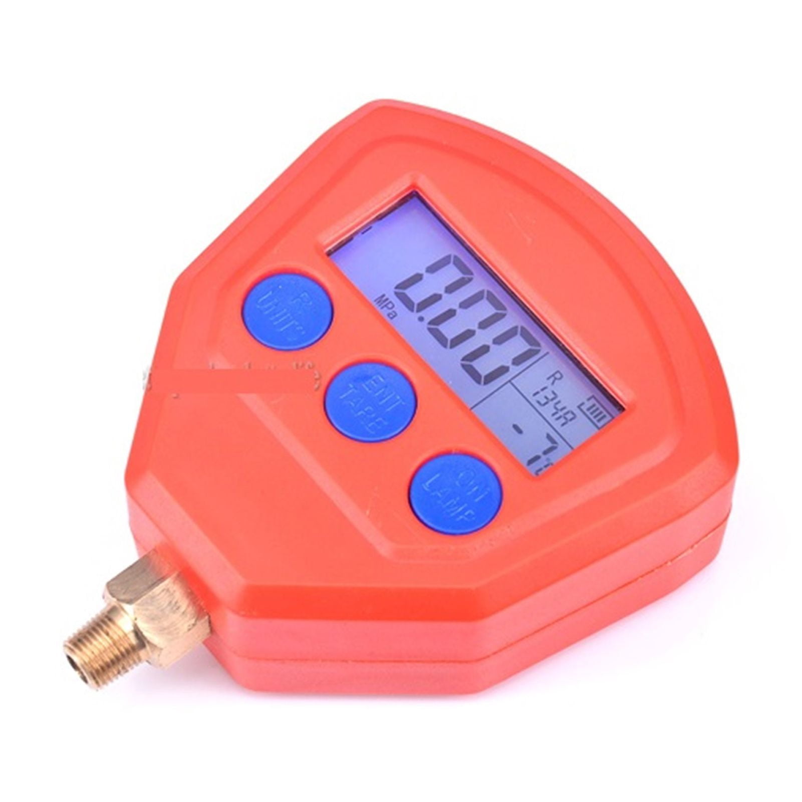 R22 R410 R407C R404A R134A Air Conditioner Refrigeration Single Manifold Vacuum Gauge Pressure Gauge Tool ,Easy to Operate
