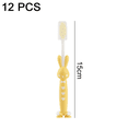 thumbnail image 2 of Paquete de 12 cepillos de dientes para niños Juego de cepillos de dientes manuales para niños Cerdas contorneadas suaves Adepaton CPB-DE-WX463-2, 2 of 5