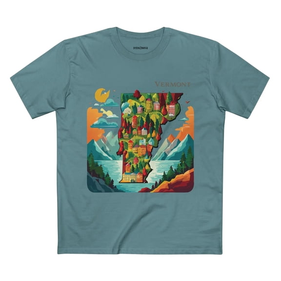 US State Shirts, Vermont Shirt