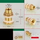 thumbnail image 4 of Kit de 8 Piezas de Conector de tanque de agua de latón Zulema, 4 of 8