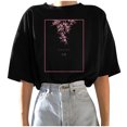 thumbnail image 1 of Blusa holgada informal con hombros descubiertos y estampado de cuello redondo para mujer Fridja  gope80, 1 of 5
