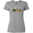 thumbnail image 3 of Inktastic Cute Turtle Chefs Making Soup Women's T-Shirt, 3 of 5