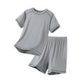 thumbnail image 1 of Vêtements Garçon T-Shirt à Manches Courtes Col Rond Décontracté pour Garçon 5-6 Ans Mode, 1 of 5