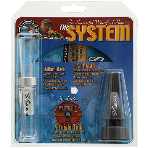 Buck Gardner Game Calls Mallard Magic Call with CD - Walmart.com