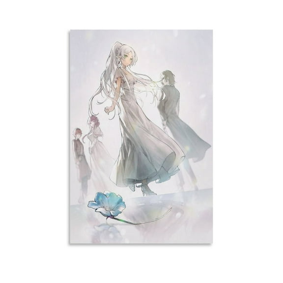 Frieren Beyond Journey's End Poster Canvas Poster Wall Art Picture Prints Hanging Photo Gift Decor Home Posters Artworks 12x18inch(30x45cm)