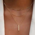thumbnail image 6 of Layering Necklace For Women Multi Layer Stackable Jewelry Lightweight Alloy Accessory for Everyday Or Party Wear, 6 of 9