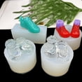 thumbnail image 3 of lanema Cute Shoes Shape Silicone Mold Decorative Pendant Mold Handmade Epoxy Silicone Mold Epoxy Resin Molds Making Crafts, 3 of 12