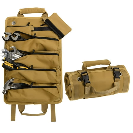 

4packs Small Tool Pouch 12.8 x 7.9 with Hook Multipurpose Utility Bag