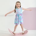 thumbnail image 4 of PEYAN Girls Dress Unicorn Mermaid Butterfly Leopard Party Sundress 2-12T, 4 of 13