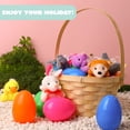 thumbnail image 7 of JOYIN 12 Pcs Prefilled Easter Eggs of Mini Stuffed Animal Plush Toys Easter Basket Stuffer for Kids Easter Egg Hunt Filler Stuffer, 7 of 7