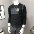 thumbnail image 4 of Camiseta para hombre Tendencias de moda 2024 Sudadera holgada de manga larga Primavera Divertida Casual Años 90 Vintage Talla completa S XL Hombre Pulóveres, 4 of 5