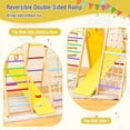 thumbnail image 6 of Barara King Toddler Slide, Indoor Kids Slide Playset 8-in-1 Wooden Jungle Gym Playset with Slide and Monkey Bars-Multicolor, 6 of 8