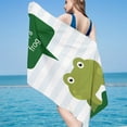 thumbnail image 2 of JeashCHAT Oversized Beach Towel for Kids , 30"x60" Cute Cartoon Animal Microfiber Sandproof Towel for Boys Girls, Quick Dry Swimming Pool Towel for Travel Sports Swim Spa, 2 of 3