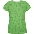 thumbnail image 1 of Dripping Slime All Over Womens T-Shirt, 1 of 1