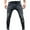 138#Gray, variant on Skinny Slim Fashion Men's Ripped Straight Holes Hip Hop Biker Stretchy Jeans
