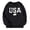a-Black54990, variant on FINALGANG Kids Sweatshirt With USA Flag Print Boys Girls Comfortable Long Sleeve Crewneck Pullover For Casual Daily Wear Fashionable Top