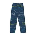 thumbnail image 5 of Disketp Shark Men'S Pajama Pants - Ultra Soft Fleece Sleep And Lounge Pants (Size: S-Xxl), 5 of 9