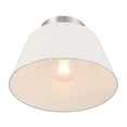 thumbnail image 7 of Meridian M60077BN 1-Light Ceiling Light in Brushed Nickel, 7 of 7