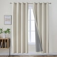 thumbnail image 1 of Cortinas Blackout Joydeco Beige Claro 229x229 cm 2 Paneles, 1 of 8