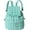 Light Green Blue, variant on MMYGU Quilted Backpack for Women Lightweight Puffer Drawstring Padding Hiker Back Pack Travel Backpack College Gym Bag