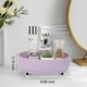 thumbnail image 4 of Bandeja organizadora de maquillaje y perfume Anyoifax, giratoria 360°, color morado, 4 of 5