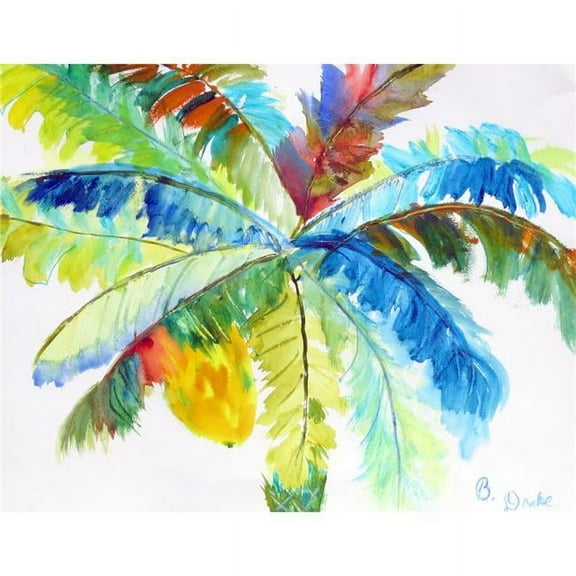 Betsy Drake DM1094G 30 x 50 in. Big Palm Door Mat