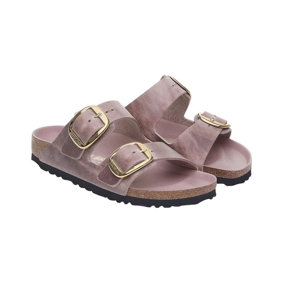 Birkenstock Arizona Big Buckle Narrow Width Leather Sandal, 36