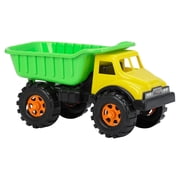American Plastic Toys 07900 Toddler Kid 16 Inch Construction Dump Truck, Green