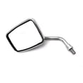 thumbnail image 2 of Accesorio de espejo simple cuadrado espejo de vista trasera Modificación profesional Modificación Parte de modificación para uso de reemplazo Silver 1 par Inevent VI002059-01B, 2 of 7