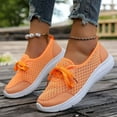 thumbnail image 3 of Chenyee Women's Wedge Orthopedic Shoes Comfortable Soft Sole Mesh Slip On Walking Shoes With Arch Support, 3 of 7