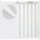 thumbnail image 5 of Cortina de ducha de tela turquesa, baño, resistente, poliéster, conjunto de cortina de baño, 12 ganchos de plástico, impermeable, resistente al moho, 5 of 7