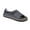 Gray, variant on Women’s Sandals Comfortable Arch Support Dressy Flat Sandals Elastic Open Toe Walking Shoes for Summer Brown 5.5