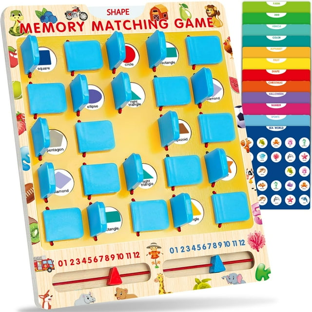 Juego de memoria a juego Walenty para niños de 3 a 8 años y más de 3 años